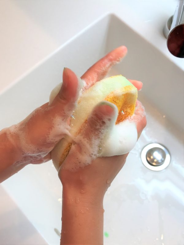 手洗いスポンジ