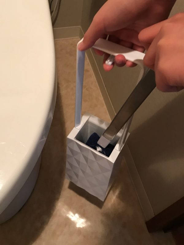 フッ素ガードトイレブラシ