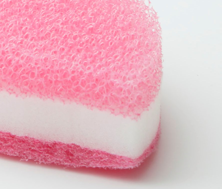 ハートのキッチンスポンジ