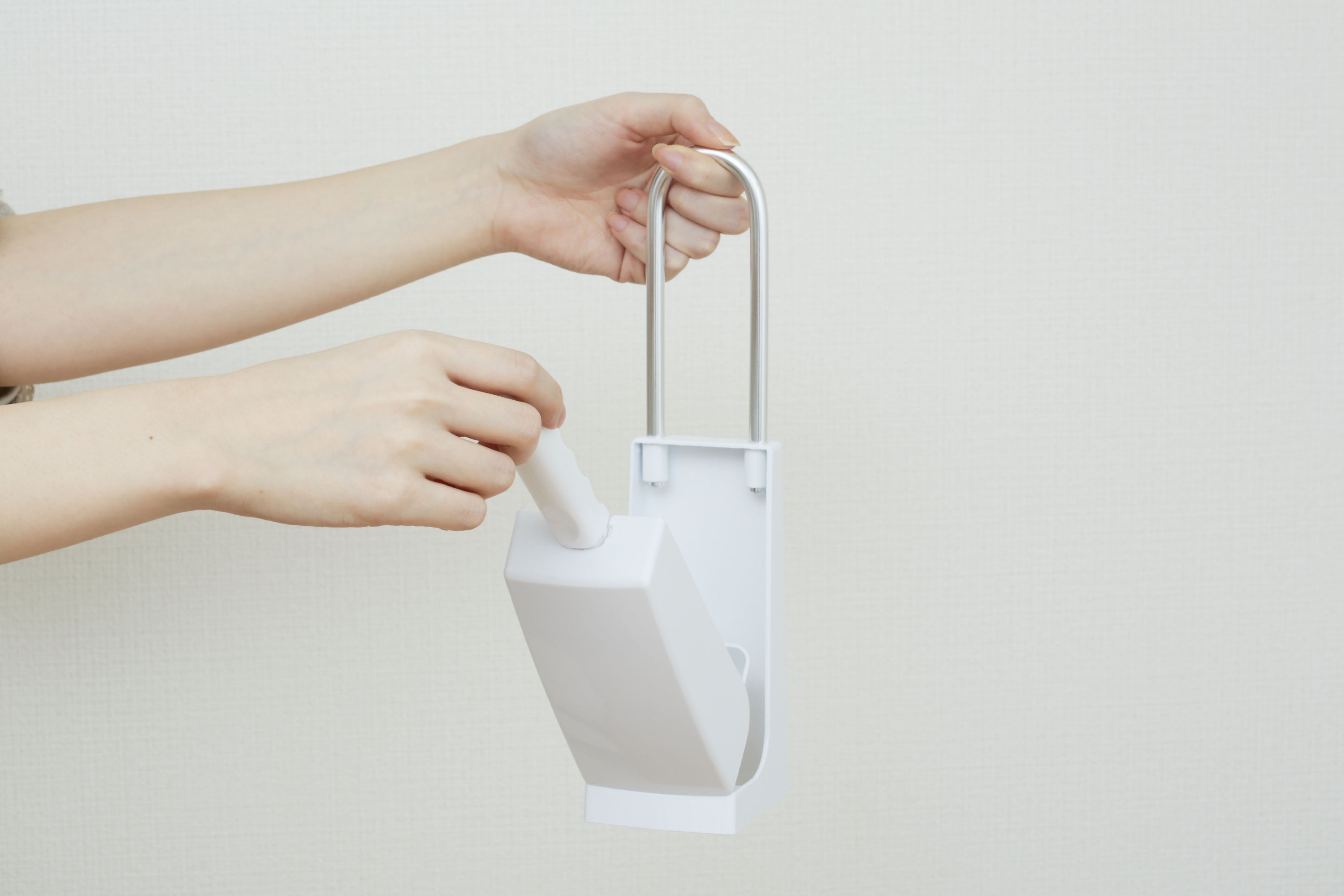 スリムコンパクトトイレブラシケース付き-TP001-45801 - 画像 (5)