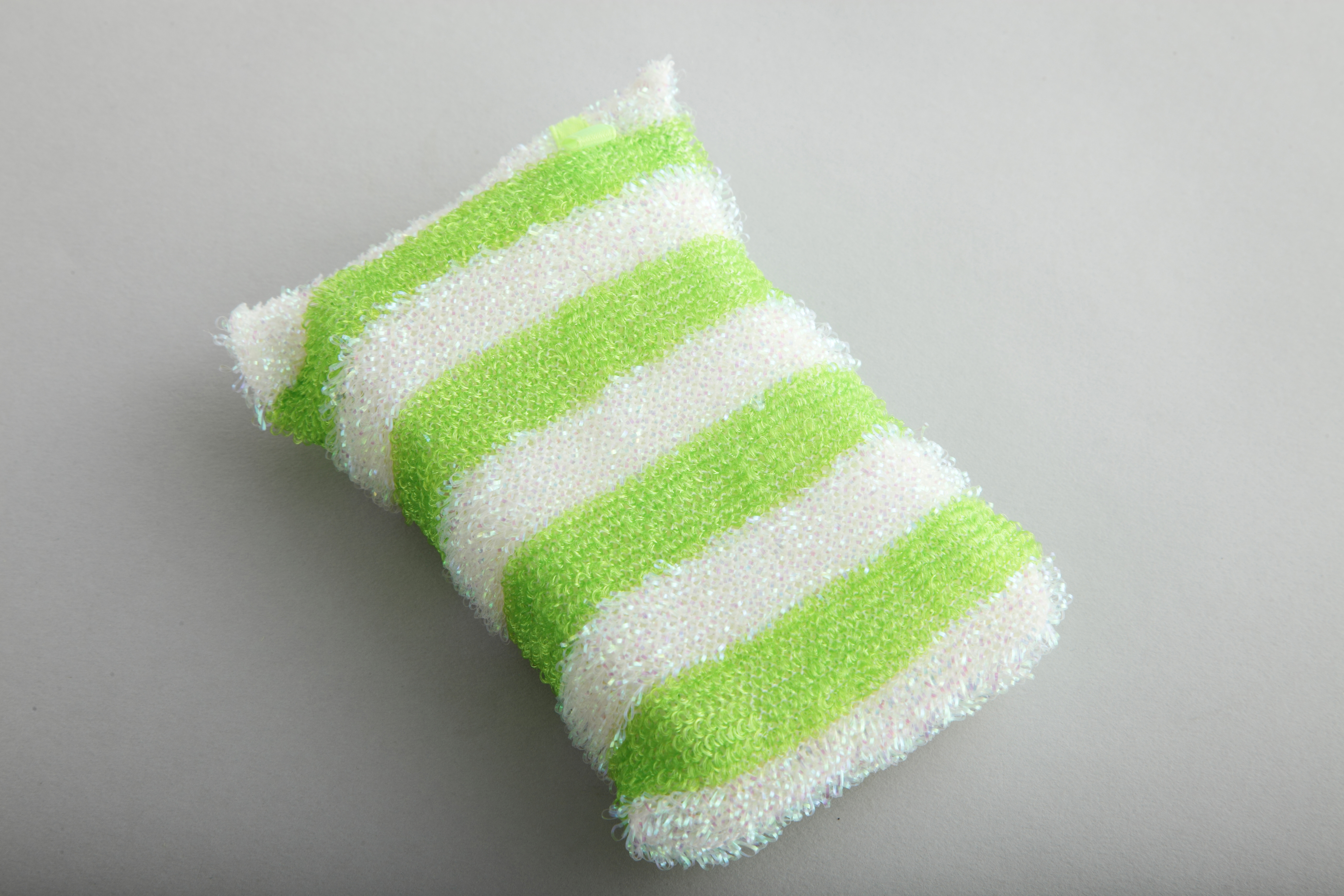 泡もちスポンジ ネット グリーン-KS253-13253 - 画像 (2)