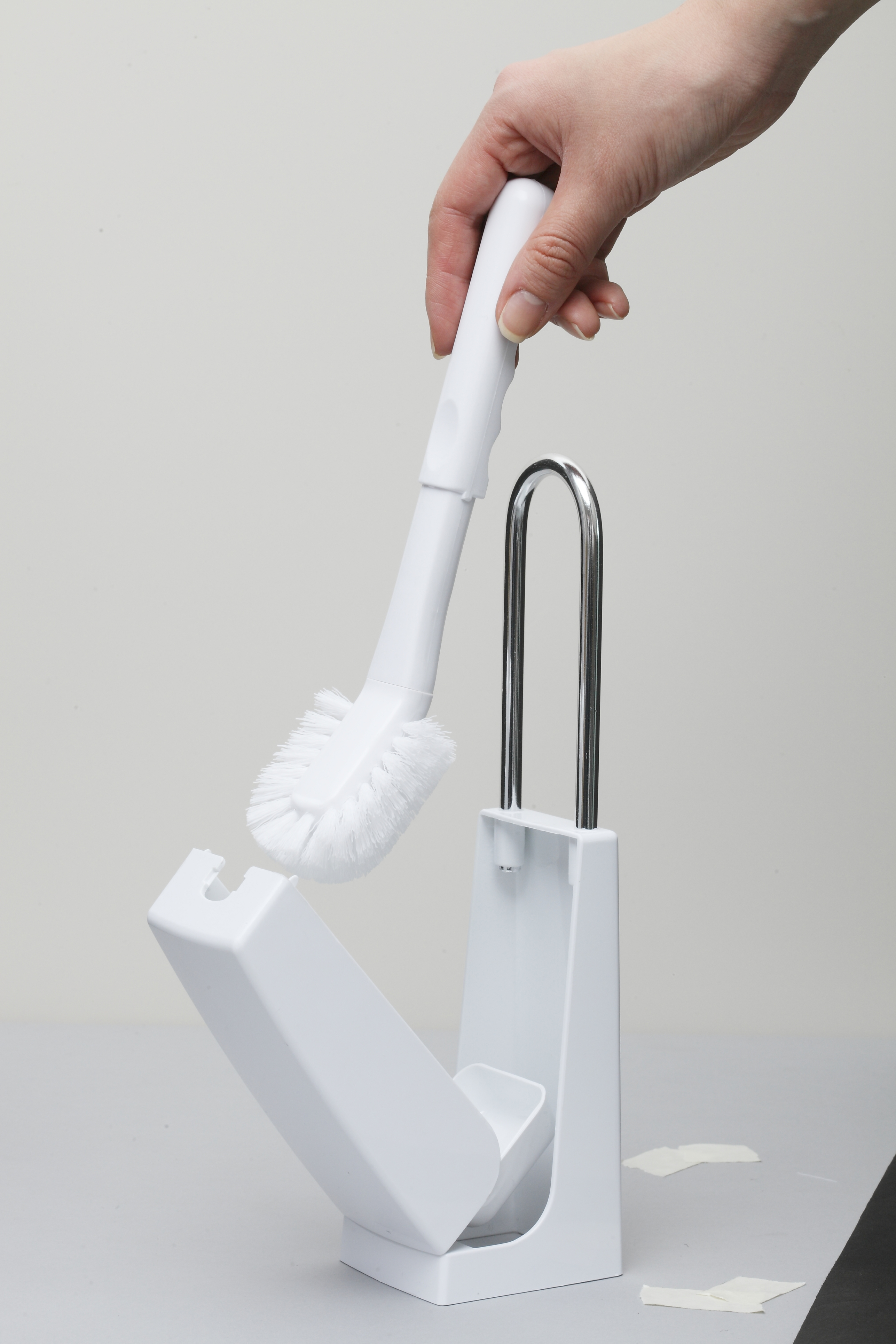 TP001スリムコンパクトトイレブラシケース付き