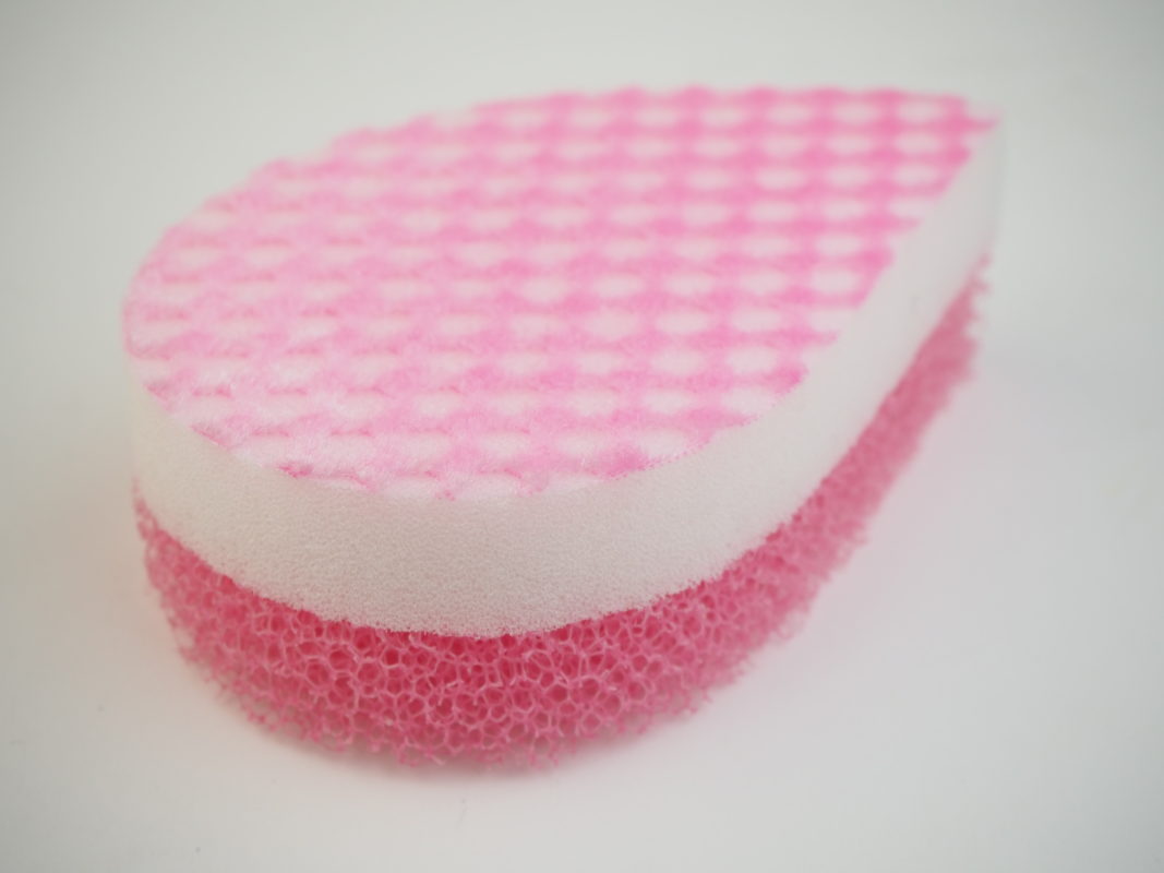 kf201トレピカキッチンスポンジ　ピンク