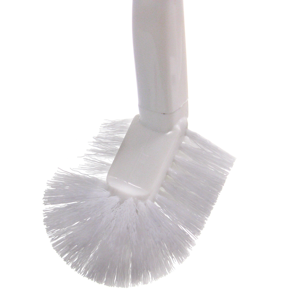 フントトイレブラシ 半丸植毛ブラシ-TL125-43625 - 画像 (3)