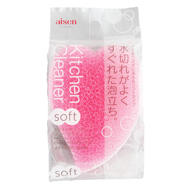 キッチンクリーナー ソフト ピンク - KF111-12764