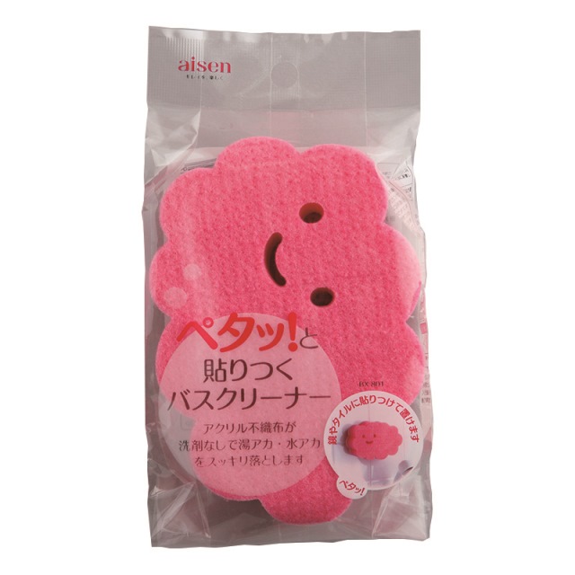貼りつくバスクリーナー ピンク - BX801-25831